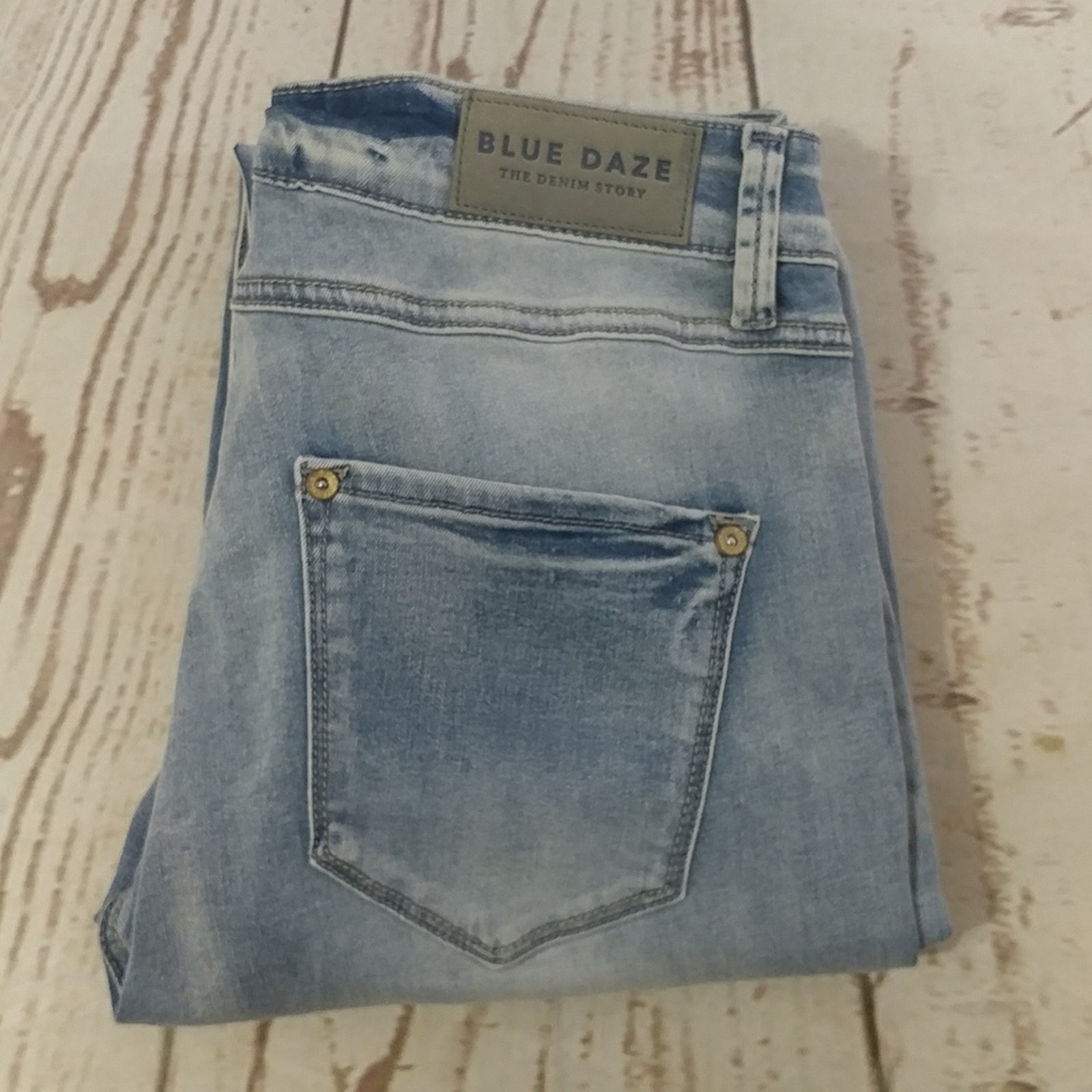 Blue Daze Nova Skinny Fit Jeans Blue